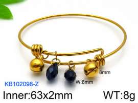 Stainless Steel Gold-plating Bangle