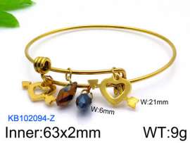 Stainless Steel Gold-plating Bangle