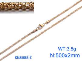 Staineless Steel Small Gold-plating Chain