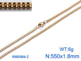 Staineless Steel Small Gold-plating Chain