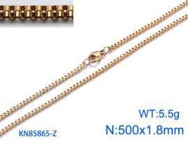 Staineless Steel Small Gold-plating Chain