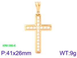 Stainless Steel Cross Pendant