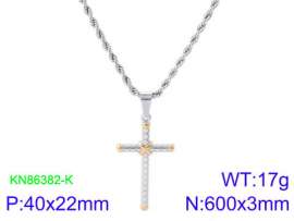 SS Gold-Plating Necklace