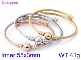 Stainless Steel Wire Bangle