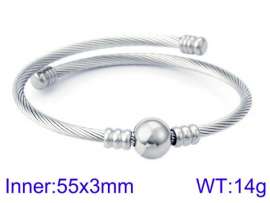 Stainless Steel Wire Bangle