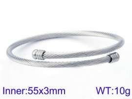 Stainless Steel Wire Bangle