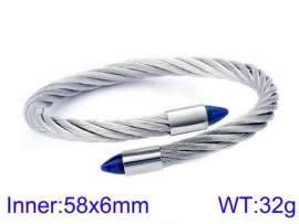 Stainless Steel Wire Bangle