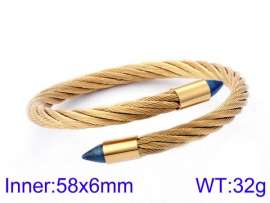 Stainless Steel Wire Bangle