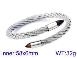 Stainless Steel Wire Bangle