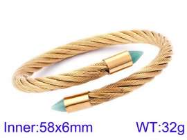 Stainless Steel Wire Bangle