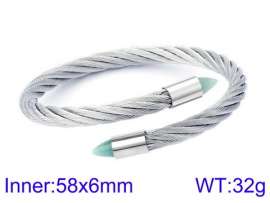 Stainless Steel Wire Bangle