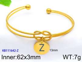 Stainless Steel Gold-plating Bangle