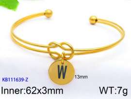 Stainless Steel Gold-plating Bangle