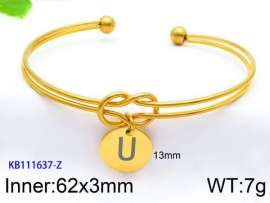 Stainless Steel Gold-plating Bangle
