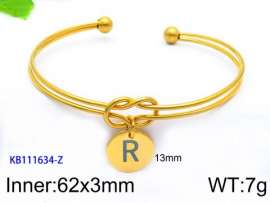 Stainless Steel Gold-plating Bangle