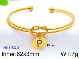 Stainless Steel Gold-plating Bangle