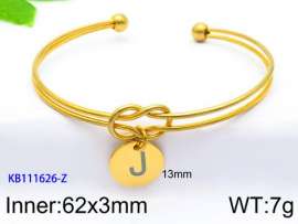 Stainless Steel Gold-plating Bangle