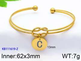 Stainless Steel Gold-plating Bangle