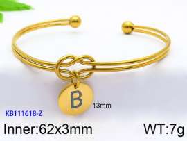 Stainless Steel Gold-plating Bangle