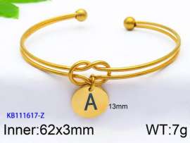 Stainless Steel Gold-plating Bangle