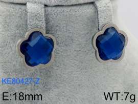 Stainless Steel Stone&Crystal Earring