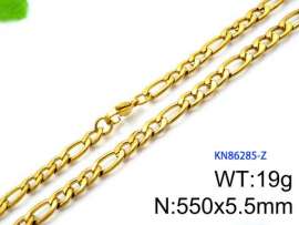 SS Gold-Plating Necklace