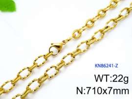 SS Gold-Plating Necklace