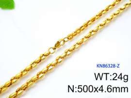 SS Gold-Plating Necklace