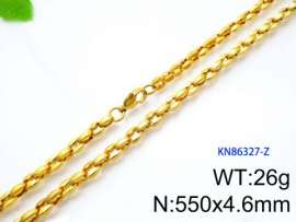 SS Gold-Plating Necklace