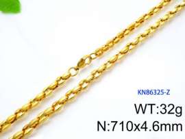 SS Gold-Plating Necklace