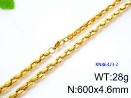 SS Gold-Plating Necklace