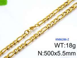 SS Gold-Plating Necklace