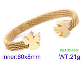 Stainless Steel Gold-plating Bangle