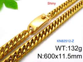 SS Gold-Plating Necklace
