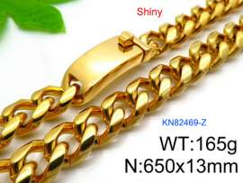 SS Gold-Plating Necklace
