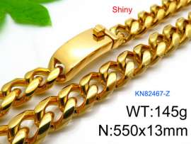 SS Gold-Plating Necklace