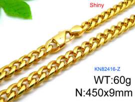 SS Gold-Plating Necklace