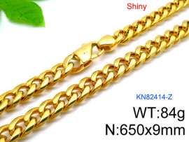 SS Gold-Plating Necklace