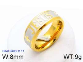Stainless Steel Gold-plating Ring
