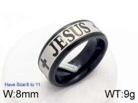 Stainless Steel Black-plating Ring