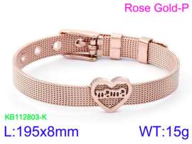 Stainless Steel Rose Gold-plating Bracelet