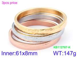 Stainless Steel Rose Gold-plating Bangle