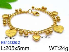 Stainless Steel Gold-plating Bracelet