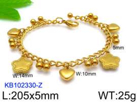 Stainless Steel Gold-plating Bracelet