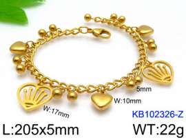 Stainless Steel Gold-plating Bracelet