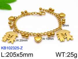 Stainless Steel Gold-plating Bracelet