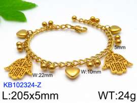 Stainless Steel Gold-plating Bracelet