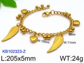 Stainless Steel Gold-plating Bracelet