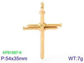 Stainless Steel Cross Pendant