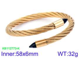 Stainless Steel Wire Bangle